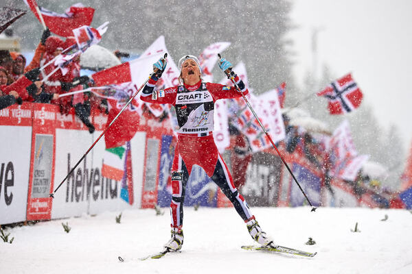 05.01.2014, Val di Fiemme, Italy (ITA): Therese Johaug (NOR)- FIS world cup cross-country, tour de ski, final climb women, Val di Fiemme (ITA). www.nordicfocus.com. © Felgenhauer/NordicFocus. Every downloaded picture is fee-liable. NordicFocus