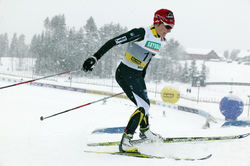 MAIKEN CASPERSEN FALLA försvarade sitt sprintguld i damklassen vid norska mästerskapen i Lillehammer. Foto: MARCELA HAVLOVA