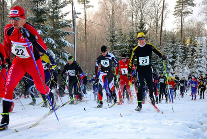 VÄSTGÖTALOPPET är ett av Sveriges äldsta och mest klassiska långlopp på skidor. Foto: ARRANGÖR