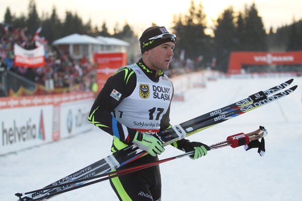 18.01.2014, Szklarska Poreba, Poland (POL): Baptiste Gros (FRA)- FIS world cup cross-country, individual sprint, Szklarska Poreba(POL). www.nordicfocus.com. © Domanski/NordicFocus. Every downloaded picture is fee-liable. NordicFocus