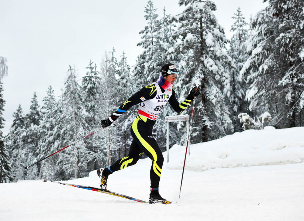 30.11.2013, Kuusamo, Finland (FIN): Cyril Miranda (FRA)- FIS world cup cross-country, 10km men, Kuusamo (FIN). www.nordicfocus.com. © Felgenhauer/NordicFocus. Every downloaded picture is fee-liable.