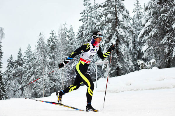30.11.2013, Kuusamo, Finland (FIN): Cyril Miranda (FRA)- FIS world cup cross-country, 10km men, Kuusamo (FIN). www.nordicfocus.com. © Felgenhauer/NordicFocus. Every downloaded picture is fee-liable. NordicFocus