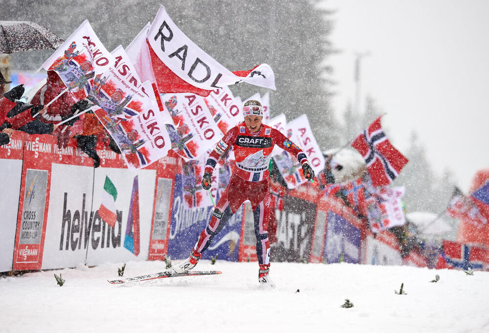 05.01.2014, Val di Fiemme, Italy (ITA): Astrid Uhrenholdt Jacobsen (NOR)- FIS world cup cross-country, tour de ski, final climb women, Val di Fiemme (ITA). www.nordicfocus.com. © Felgenhauer/NordicFocus. Every downloaded picture is fee-liable.