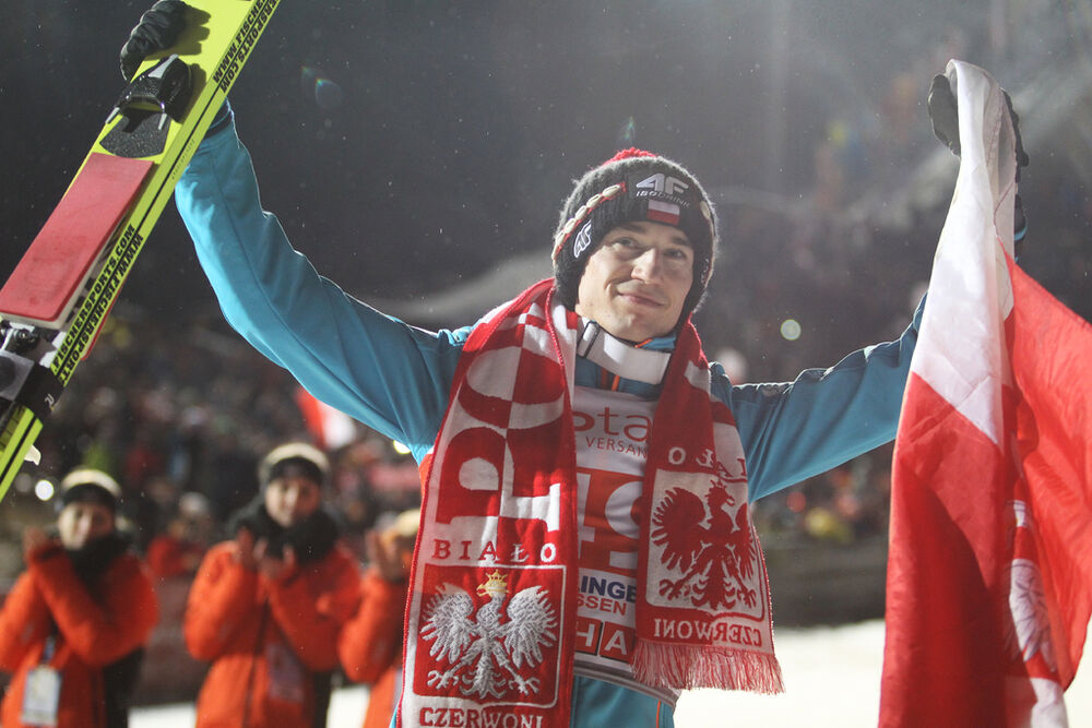 01.02.2014, Willingen, Germany (GER): Kamil Stoch (POL), Fischer- FIS world cup ski jumping, individual HS145, Willingen (GER). www.nordicfocus.com. © Domanski/NordicFocus. Every downloaded picture is fee-liable.