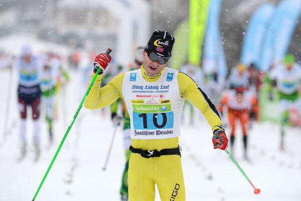 02.02.2014, Oberammergau, Germany (GER): Johan Kjoelstad (NOR) - FIS Marathon Cup Koenig Ludwig Lauf, Oberammergau (GER). www.nordicfocus.com. © Rauschendorfer/NordicFocus. Every downloaded picture is fee-liable. NordicFocus