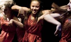 Illustrasjon danseinstruktører Illustrasjon danseinstruktører