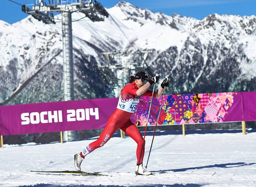 13.02.2014, Sochi, Russia (RUS): Justyna Kowalczyk (POL)- XXII. Olympic Winter Games Sochi 2014, cross-country, 10km women, Sochi (RUS). www.nordicfocus.com. © NordicFocus. Every downloaded picture is fee-liable.