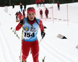 TVÅ STRAKA segrar också för Johanna Hagström från Falköping som vann flickor 16 år igen! Foto: THORD ERIC NILSSON