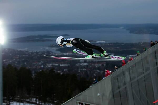 08.03.2014, Oslo, Norway (NOR): Sara Takanashi (JPN), Elan- FIS world cup ski jumping ladies, individual HS134, Oslo (NOR). www.nordicfocus.com. © Laiho/NordicFocus. Every downloaded picture is fee-liable. NordicFocus