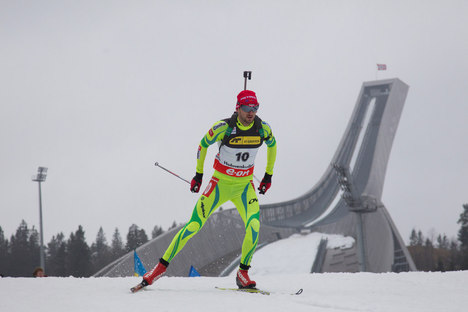 20.03.2014, Oslo, Norway (NOR): Jakov Fak (SLO)- IBU world cup biathlon Holmenkollen, sprint men, Oslo (NOR). www.nordicfocus.com. © Manzoni/NordicFocus. Every downloaded picture is fee-liable. NordicFocus 20.03.2014, Oslo, Norway (NOR): Jakov Fak (SLO)- IBU world cup biathlon Holmenkollen, sprint men, Oslo (NOR). www.nordicfocus.com. © Manzoni/NordicFocus. Every downloaded picture is fee-liable.
