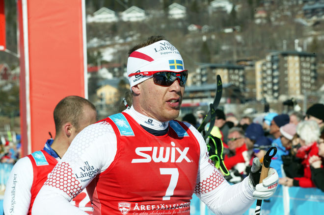 DANIEL TYNELL blev bäste svensk i årets Swix Ski Classics herrklass med sin 6:e plats. Före sig hade han fyra norrmän! Foto/rights: MARCELA HAVLOVA/sweski.com