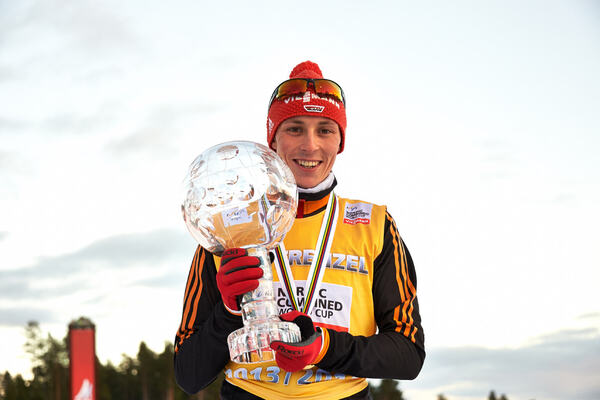15.03.2014, Falun, Sweden (SWE): Eric Frenzel (GER)- FIS world cup nordic combined, individual gundersen HS100/10km, Falun (SWE). www.nordicfocus.com. © Felgenhauer/NordicFocus. Every downloaded picture is fee-liable. NordicFocus