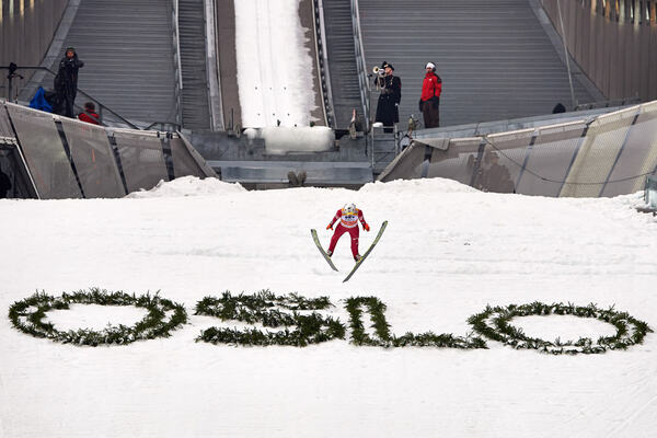 09.03.2014, Oslo, Norway (NOR): Kamil Stoch (POL)- FIS world cup ski jumping, individual HS134, Oslo (NOR). www.nordicfocus.com. © Laiho/NordicFocus. Every downloaded picture is fee-liable. NordicFocus