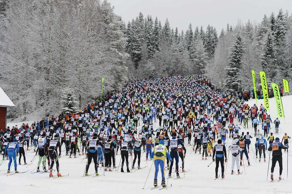 02.03.2014, Mora, Sweden (SWE): first climb - FIS Marathon Cup Vasaloppet, Mora (SWE). www.nordicfocus.com. © Rauschendorfer/NordicFocus. Every downloaded picture is fee-liable. NordicFocus