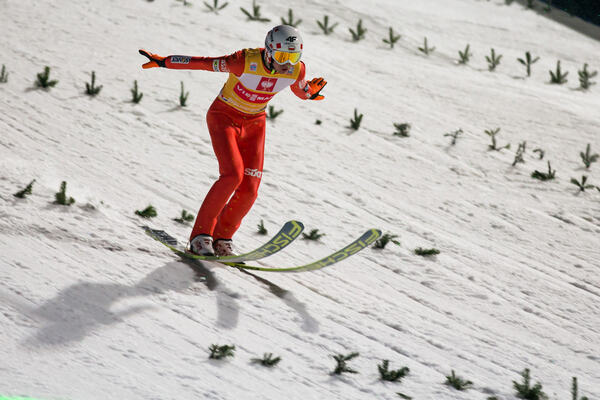 05.01.2014, Bischofshofen, Austria (AUT): Kamil Stoch (POL), Fischer- FIS world cup ski jumping, four hills tournament, individual HS140 qualification, Bischofshofen (AUT). www.nordicfocus.com. © Laiho/NordicFocus. Every downloaded picture is fee-liable NordicFocus