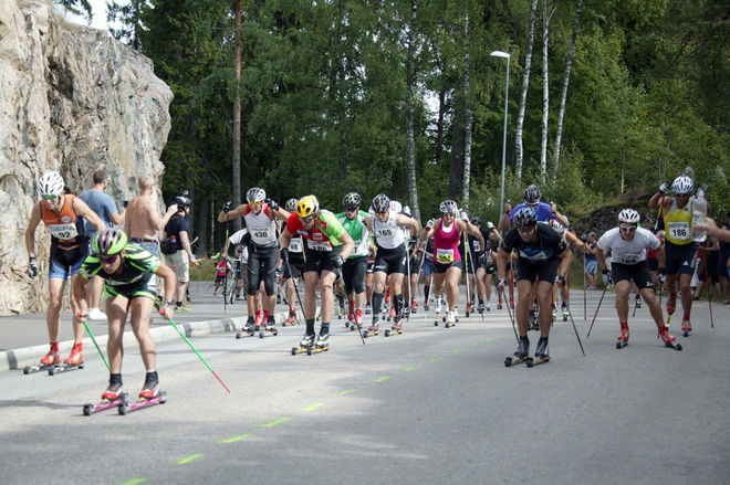 ALLIANSLOPPET i Trollhättan har samlat nytt deltagarrekord och är också finalen i rullskidscupen i Sverige! Foto: KJELL-ERIK KRISTIANSEN