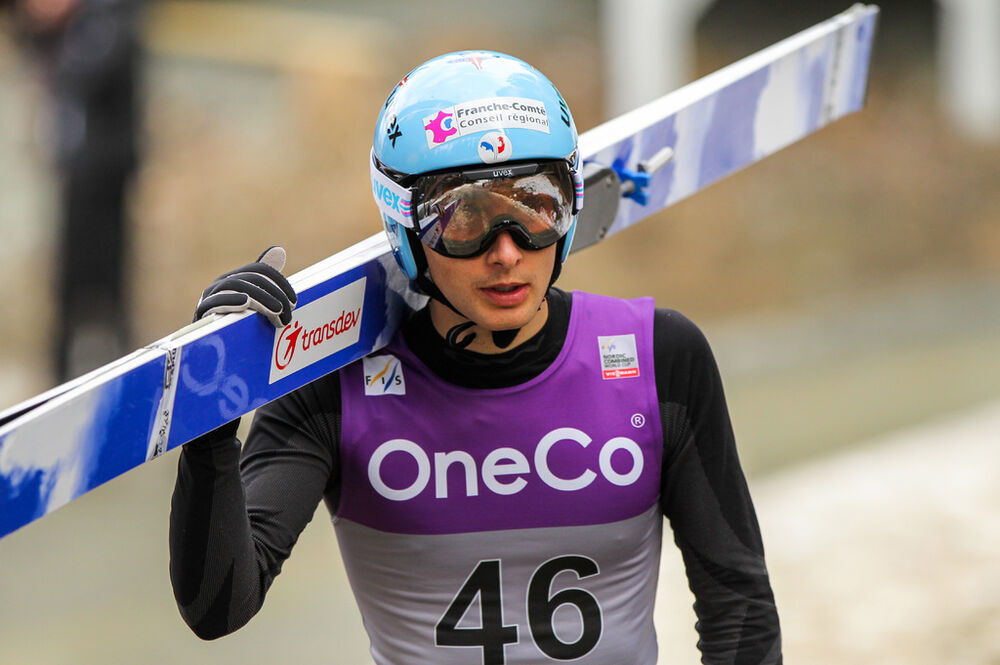 06.03.2014, Trondheim, Norway (NOR): Jason Lamy Chappuis (FRA), Salomon, Swix, One Way- FIS world cup nordic combined, individual gundersen HS138/10km, Trondheim (NOR). www.nordicfocus.com. © Laiho/NordicFocus. Every downloaded picture is fee-liable.