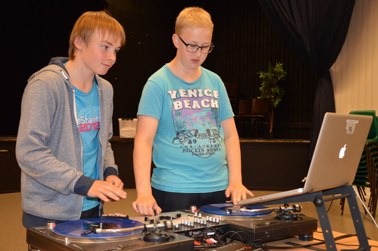 DJ-kurs på Herøy skole