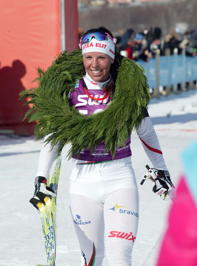 CHARLOTTE KALLA är den svenska idrottstjej som det skrivits absolut mest om det senaste året! Foto: MARCELA HAVLOVA/sweski.com
