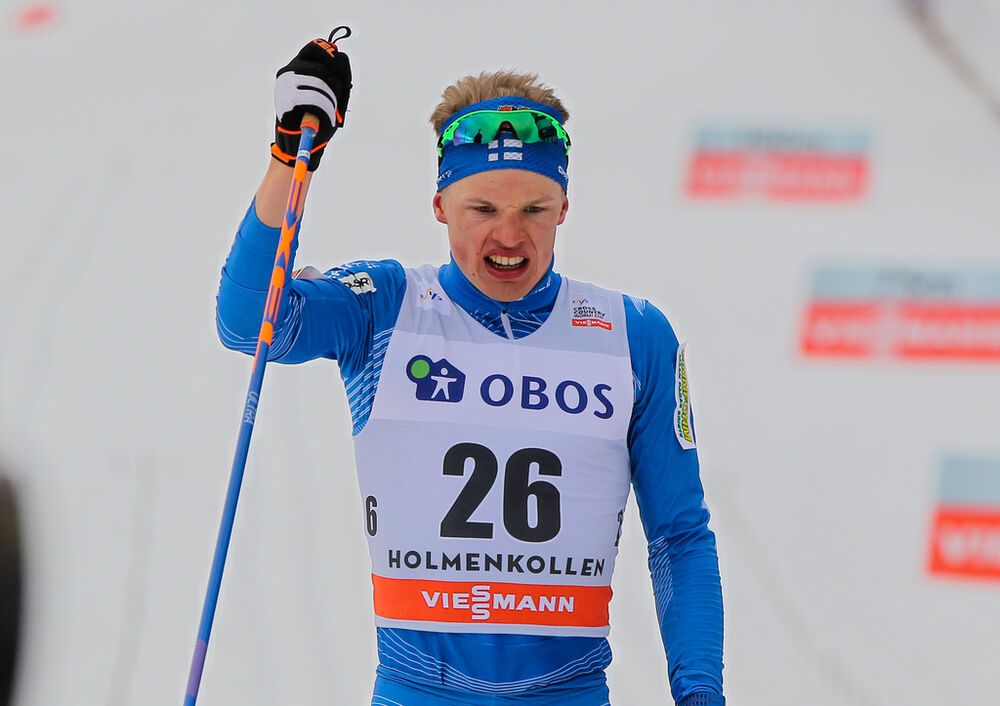 08.03.2014, Oslo, Norway (NOR): Iivo Niskanen (FIN), Rossignol, Rottefella, Craft- FIS world cup cross-country, mass men, Oslo (NOR). www.nordicfocus.com. © Laiho/NordicFocus. Every downloaded picture is fee-liable.