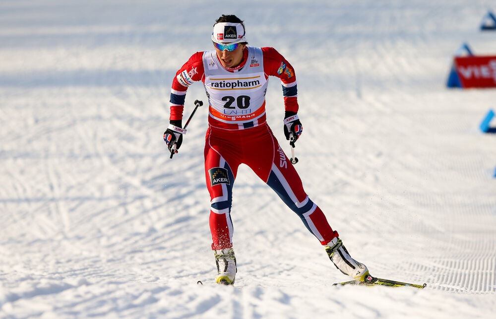 01.03.2014, Lahti, Finland (FIN): Marit Bjoergen (NOR), Fischer, Swix, Rottefella- FIS world cup cross-country, individual sprint, Lahti (FIN). www.nordicfocus.com. © Laiho/NordicFocus. Every downloaded picture is fee-liable.