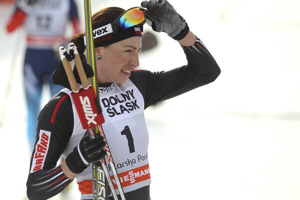19.01.2014, Szklarska Poreba, Poland (POL): Justyna Kowalczyk (POL)- FIS world cup cross-country, mass women, Szklarska Poreba(POL). www.nordicfocus.com. © Domanski/NordicFocus. Every downloaded picture is fee-liable. NordicFocus