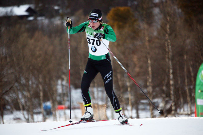 LISA LARSEN från Sundbyberg kan inte tävla i vinter och missar chansen att kvala in till VM i Falun. Foto: MARCELA HAVLOVA/sweski.com