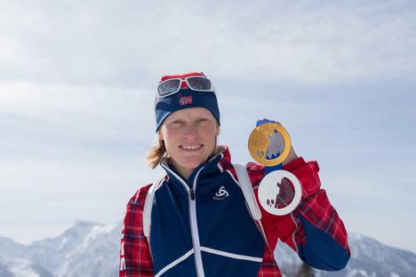 21.02.2014, Sochi, Russia (RUS): Tora Berger (NOR)- XXII. Olympic Winter Games Sochi 2014, biathlon, medals, Sochi (RUS). www.nordicfocus.com. © NordicFocus. Every downloaded picture is fee-liable. NordicFocus 21.02.2014, Sochi, Russia (RUS): Tora Berger (NOR)- XXII. Olympic Winter Games Sochi 2014, biathlon, medals, Sochi (RUS). www.nordicfocus.com. © NordicFocus. Every downloaded picture is fee-liable.