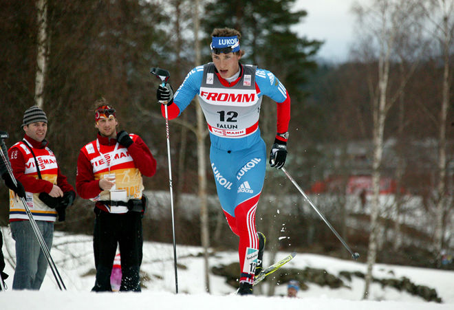 GLEB RETIVYKH vann den klassiska sprintfinalen i ett högklassigt, ryskt fält i finska Saariselkkä. Foto: KJELL-ERIK KRISTIANSEN