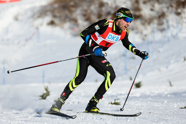 25.01.2014, Oberstdorf, Germany (GER): Maxime Laheurte (FRA), Fischer, Swix, Rottefella, One Way- FIS world cup nordic combined, team HS137/4x5km, Oberstdorf (GER). www.nordicfocus.com. © Laiho/NordicFocus. Every downloaded picture is fee-liable. NordicFocus