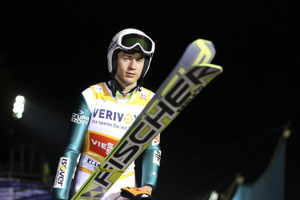21.11.2014, Klingenthal, Germany (GER): Kamil Stoch (POL), Fischer- FIS world cup ski jumping, training, Klingenthal (GER). www.nordicfocus.com. © Domanski/NordicFocus. Every downloaded picture is fee-liable. NordicFocus