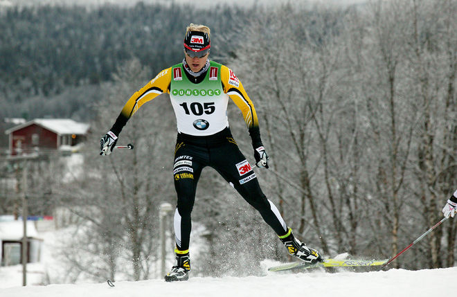 JENS ERIKSSON, Dala-Floda var ensam svensk i sprintfinalen vid Skandinaviska cupen i Lillehammer. Där slutade han 5:a. Foto/rights: MARCELA HAVLOVA/sweski.com
