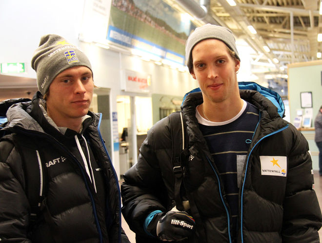 TVÅ AV dom nyare killarna i laget: Simon Persson och Carl Quicklund.
