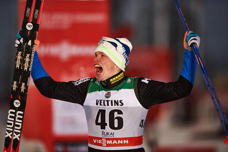 30.11.2014, Ruka, Finland (FIN): Iivo Niskanen (FIN)- FIS world cup cross-country, 15km men, Ruka (FIN). www.nordicfocus.com. © Felgenhauer/NordicFocus. Every downloaded picture is fee-liable. NordicFocus 30.11.2014, Ruka, Finland (FIN): Iivo Niskanen (FIN)- FIS world cup cross-country, 15km men, Ruka (FIN). www.nordicfocus.com. © Felgenhauer/NordicFocus. Every downloaded picture is fee-liable.