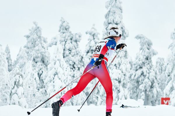 30.11.2014, Ruka, Finland (FIN): Heidi Weng (NOR)- FIS world cup cross-country, 10km women, Ruka (FIN). www.nordicfocus.com. Â© Felgenhauer/NordicFocus. Every downloaded picture is fee-liable. NordicFocus