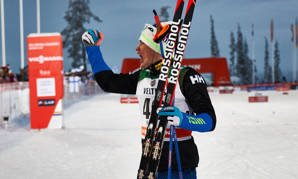 30.11.2014, Ruka, Finland (FIN): Iivo Niskanen (FIN)- FIS world cup cross-country, 15km men, Ruka (FIN). www.nordicfocus.com. © Felgenhauer/NordicFocus. Every downloaded picture is fee-liable.