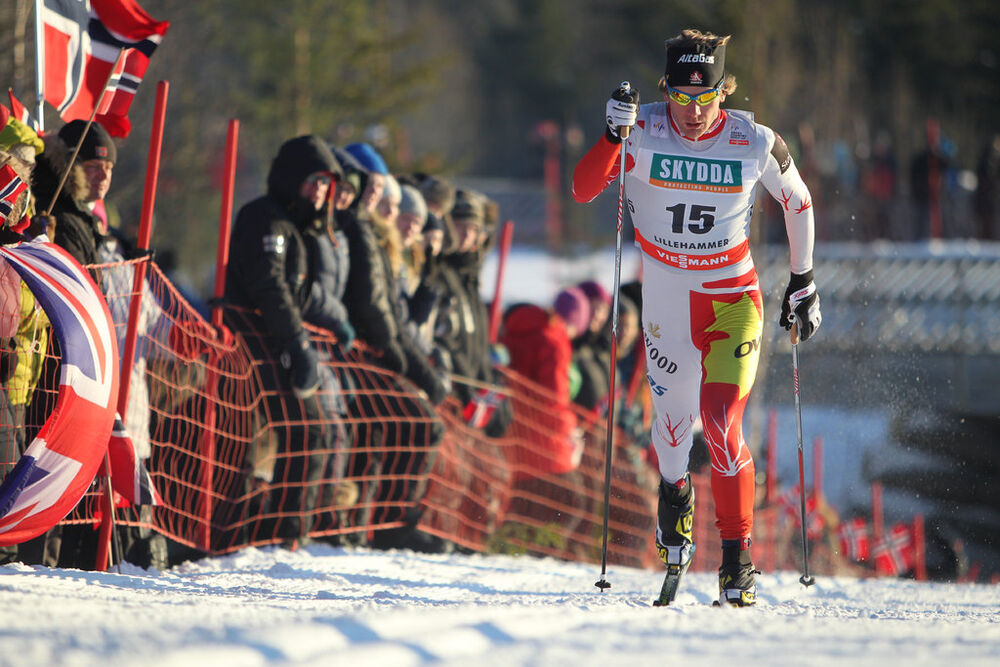 07.12.2013, Lillehammer, Norway (NOR): Devon Kershaw (CAN)- FIS world cup cross-country, 15km men, Lillehammer (NOR). www.nordicfocus.com. © Manzoni/NordicFocus. Every downloaded picture is fee-liable.