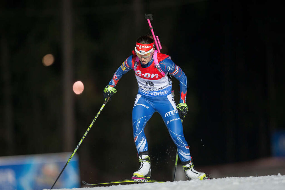 04.12.2014, Oestersund, Sweden (SWE):Veronika Vitkova (CZE) - IBU world cup biathlon, individual women, Oestersund (SWE). www.nordicfocus.com. © Manzoni/NordicFocus. Every downloaded picture is fee-liable.