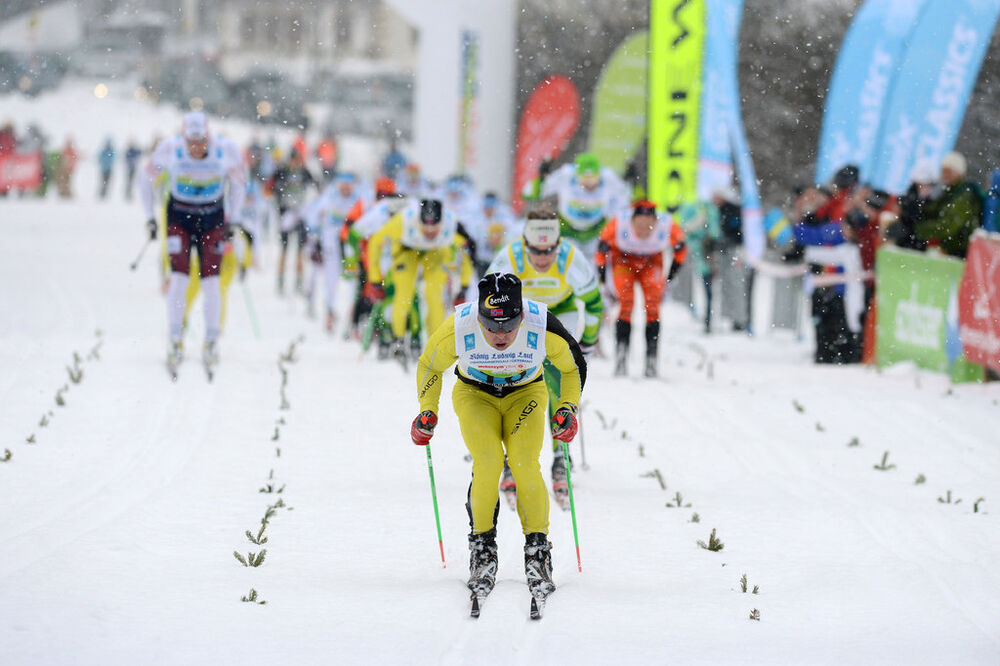 02.02.2014, Oberammergau, Germany (GER): Johan Kjoelstad (NOR) - FIS Marathon Cup Koenig Ludwig Lauf, Oberammergau (GER). www.nordicfocus.com. © Rauschendorfer/NordicFocus. Every downloaded picture is fee-liable.
