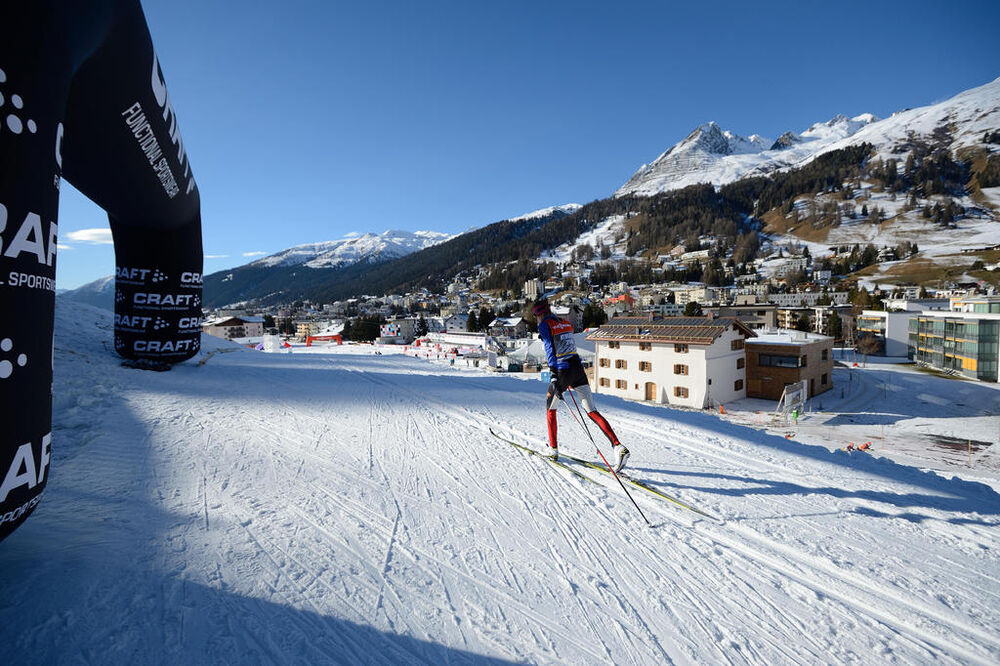 12.12.2014, Davos, Switzerland (SUI):athlete training - FIS world cup cross-country, training, Davos (SUI). www.nordicfocus.com. © Rauschendorfer/NordicFocus. Every downloaded picture is fee-liable.