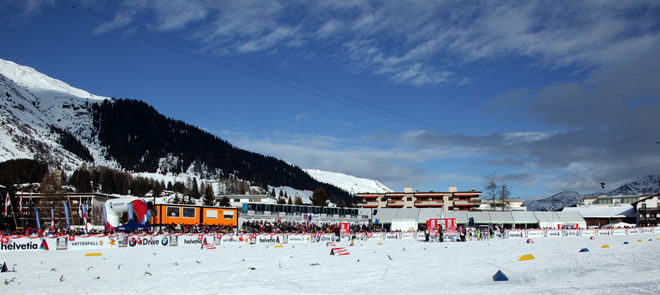 DAVOS tar över för La Clusaz och arrangerar världscup både den här helgen och nästa helg. Foto: KJELL-ERIK KRISTIANSEN