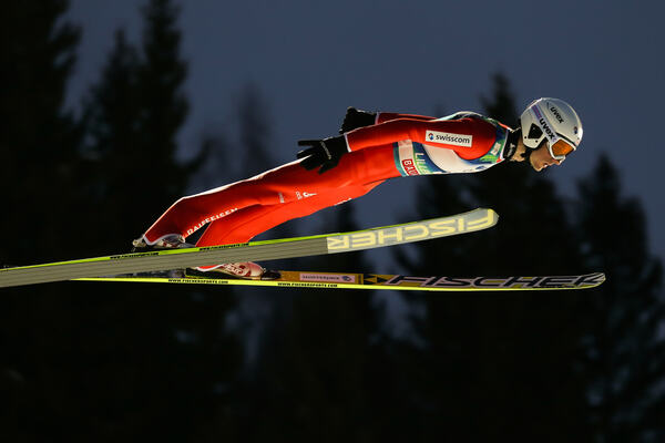 07.12.2014, Lillehammer, Norway (NOR): Killian Peier (SUI), Fischer- FIS world cup ski jumping, individual HS138, Lillehammer (NOR). www.nordicfocus.com. © Laiho/NordicFocus. Every downloaded picture is fee-liable. NordicFocus