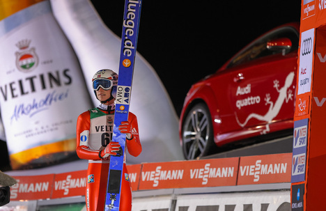 29.11.2014, Ruka, Finland (FIN): Anders Fannemel (NOR), Fluege.de- FIS world cup ski jumping, individual HS142, Ruka (FIN). www.nordicfocus.com. © Laiho/NordicFocus. Every downloaded picture is fee-liable. NordicFocus 29.11.2014, Ruka, Finland (FIN): Anders Fannemel (NOR), Fluege.de- FIS world cup ski jumping, individual HS142, Ruka (FIN). www.nordicfocus.com. © Laiho/NordicFocus. Every downloaded picture is fee-liable.