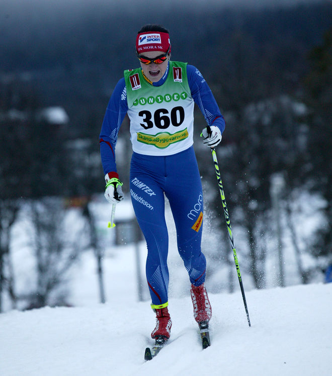 HELENE SÖDERLUND blev trea i Skandinaviska cupen i Lillehammer. Foto/rights: MARCELA HAVLOVA/sweski.com
