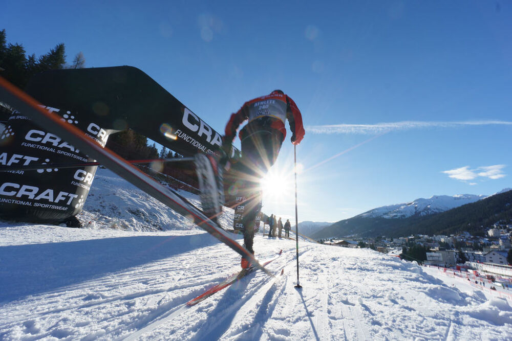 12.12.2014, Davos, Switzerland (SUI):athlete training - FIS world cup cross-country, training, Davos (SUI). www.nordicfocus.com. © Rauschendorfer/NordicFocus. Every downloaded picture is fee-liable.