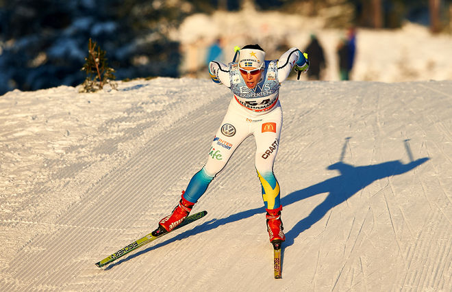 ÄR DET dags för Charlotte Kalla idag på favoritdistansen 10 km fristil i Davos? Foto: NORDIC FOCUS