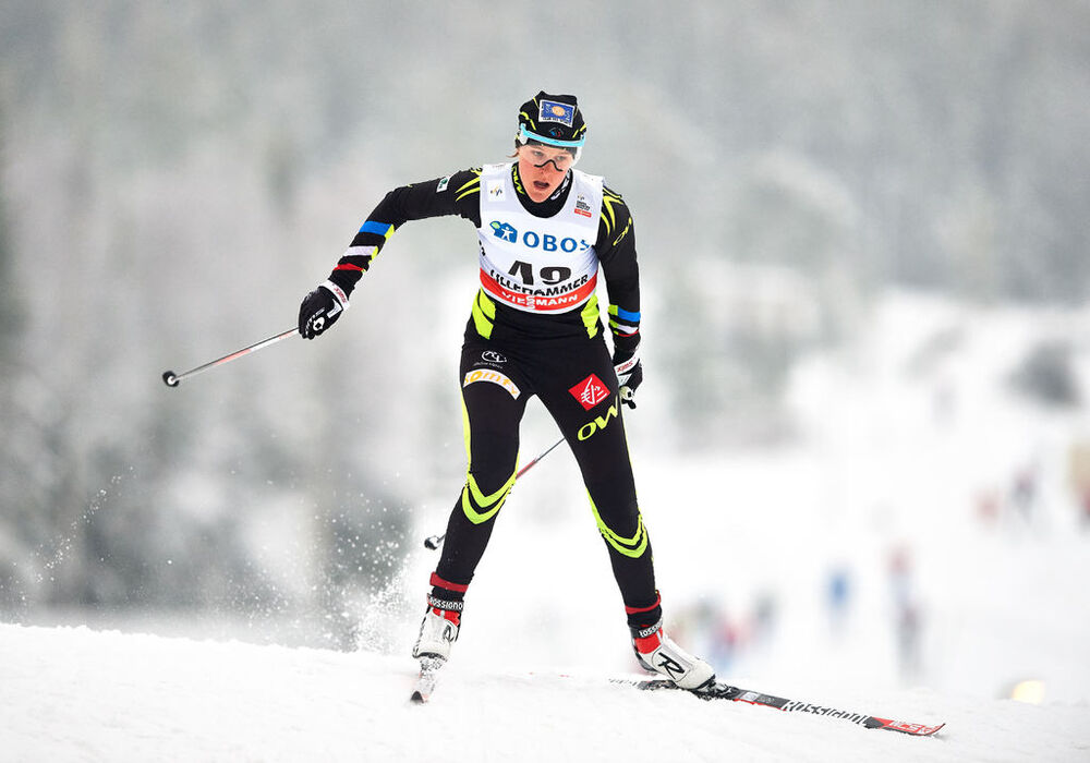 05.12.2014, Lillehammer, Norway (NOR): Marion Buillet (FRA)- FIS world cup cross-country, individual sprint, Lillehammer (NOR). www.nordicfocus.com. © Felgenhauer/NordicFocus. Every downloaded picture is fee-liable.