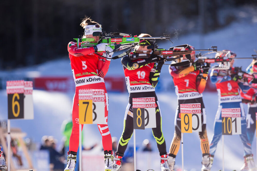 21.12.2014, Pokljuka, Slovenia (SLO): Karin Oberhofer (ITA)- IBU world cup biathlon, mass women, Pokljuka (SLO). www.nordicfocus.com. © Manzoni/NordicFocus. Every downloaded picture is fee-liable. NordicFocus 21.12.2014, Pokljuka, Slovenia (SLO): Karin Oberhofer (ITA)- IBU world cup biathlon, mass women, Pokljuka (SLO). www.nordicfocus.com. © Manzoni/NordicFocus. Every downloaded picture is fee-liable.