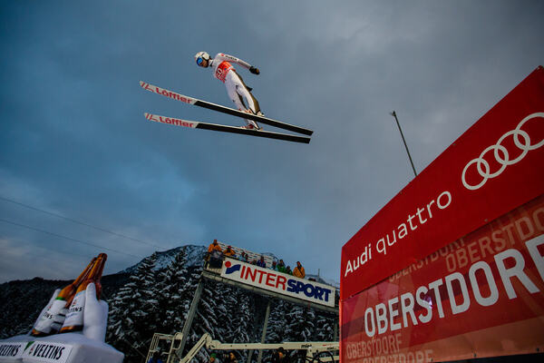27.12.2014, Oberstdorf, Germany (GER): Marinus Kraus (GER), Loeffler- FIS world cup ski jumping, four hills tournament, individual HS137, Qualification, Oberstdorf (GER). www.nordicfocus.com. © Laiho/NordicFocus. Every downloaded picture is fee-liable. NordicFocus