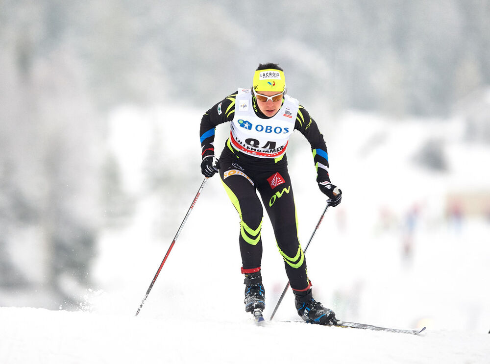 05.12.2014, Lillehammer, Norway (NOR): Anouk Faivre Picon (FRA)- FIS world cup cross-country, individual sprint, Lillehammer (NOR). www.nordicfocus.com. © Felgenhauer/NordicFocus. Every downloaded picture is fee-liable.